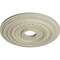Ekena Millwork Oldham Ceiling Medallion (Fits Canopies up to 8 5/8"), 18"OD x 3 3/8"ID x 7/8"P, Clear Yellow CM18OL1CYF - alternate 3